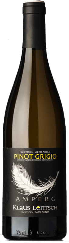 14,95 € | 白酒 Klaus Lentsch Amperg D.O.C. Alto Adige 特伦蒂诺 - 上阿迪杰 意大利 Pinot Grey 75 cl