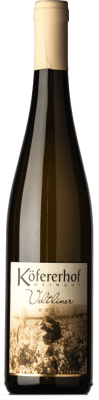 Spedizione Gratuita | Vino bianco Köfererhof D.O.C. Alto Adige Trentino-Alto Adige Italia Grüner Veltliner 75 cl