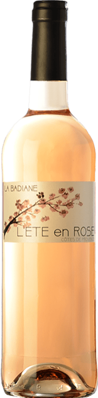 Kostenloser Versand | Rosé-Wein La Badiane L'Été en Rose Jung A.O.C. Côtes de Provence Provence Frankreich Syrah, Grenache, Monastrell, Cinsault 75 cl