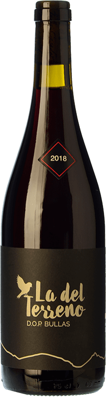 免费送货 | 红酒 La del Terreno 橡木 D.O. Bullas 西班牙 Monastrell 75 cl