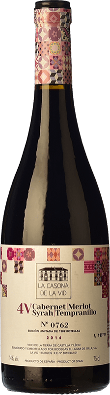 32,95 € Бесплатная доставка | Красное вино Lagar de Isilla La Casona de la Vid 4V старения I.G.P. Vino de la Tierra de Castilla y León