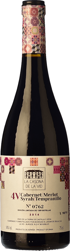 22,95 € | 红酒 Lagar de Isilla La Casona de la Vid 4V 岁 I.G.P. Vino de la Tierra de Castilla y León 卡斯蒂利亚莱昂 西班牙 Tempranillo, Merlot, Syrah, Cabernet Sauvignon 75 cl