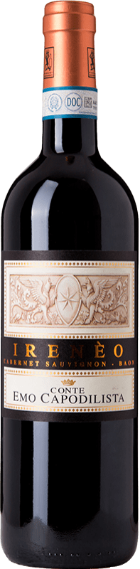 Free Shipping | Red wine La Montecchia Conte Emo Capodilista Ireneo D.O.C. Colli Euganei Veneto Italy Cabernet Sauvignon 75 cl