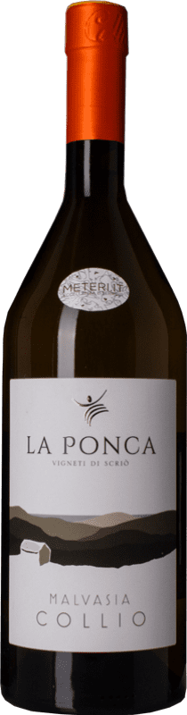 Envio grátis | Vinho branco La Ponca D.O.C. Collio Goriziano-Collio Friuli-Venezia Giulia Itália Malvasía 75 cl