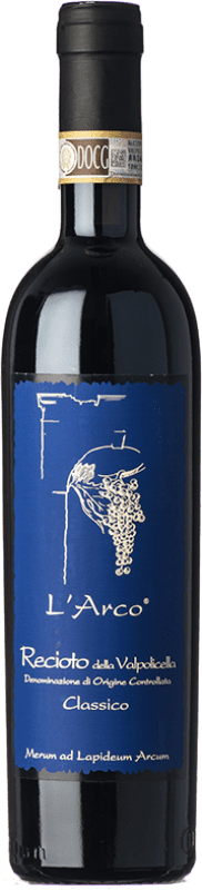 Kostenloser Versand | Süßwein L'Arco di Luca D.O.C.G. Recioto della Valpolicella Venetien Italien Corvina, Rondinella, Molinara Medium-Flasche 50 cl