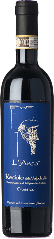 Free Shipping | Sweet wine L'Arco di Luca D.O.C.G. Recioto della Valpolicella Veneto Italy Corvina, Rondinella, Molinara Medium Bottle 50 cl