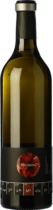 Spedizione Gratuita | Vino bianco La Vinyeta Microvins Crianza D.O. Empordà Catalogna Spagna Moscato d'Alessandria 75 cl