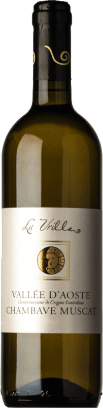 Free Shipping | White wine La Vrille Chambave Muscat D.O.C. Valle d'Aosta Valle d'Aosta Italy Muscat White 75 cl