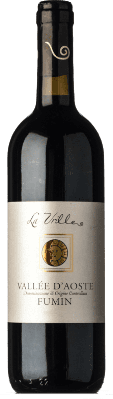 Free Shipping | Red wine La Vrille D.O.C. Valle d'Aosta Valle d'Aosta Italy Fumin 75 cl