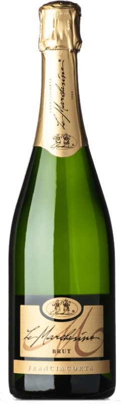 Free Shipping | White sparkling Le Marchesine Brut D.O.C.G. Franciacorta Lombardia Italy Pinot Black, Chardonnay, Pinot White 75 cl