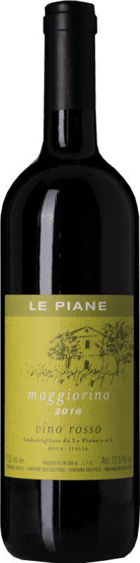 18,95 € | Красное вино Le Piane Maggiorina D.O.C. Piedmont Пьемонте Италия Nebbiolo, Bacca Red, Croatina, Vespolina, Rara 75 cl