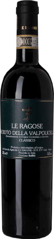 免费送货 | 甜酒 Le Ragose D.O.C.G. Recioto della Valpolicella 威尼托 意大利 Corvina, Rondinella, Corvinone 瓶子 Medium 50 cl