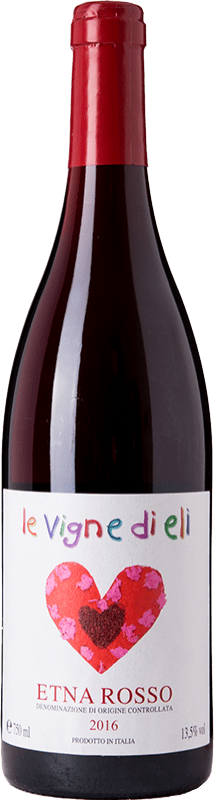 22,95 € Spedizione Gratuita | Vino rosso Le Vigne di Eli Rosso D.O.C. Etna