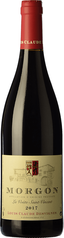 免费送货 | 红酒 Domain Louis et Claude Desvignes La Voute Saint Vincent 年轻的 A.O.C. Morgon 博若莱 法国 Gamay 75 cl