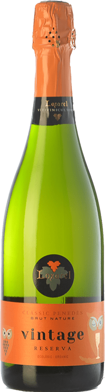 12,95 € | White sparkling Loxarel Vintage Brut Nature Reserva D.O. Penedès Catalonia Spain Macabeo, Xarel·lo, Chardonnay Bottle 75 cl