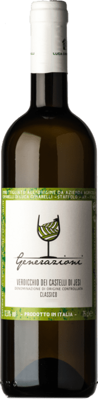 Spedizione Gratuita | Vino bianco Luca Cimarelli Generazioni D.O.C. Verdicchio dei Castelli di Jesi Marche Italia Verdicchio 75 cl