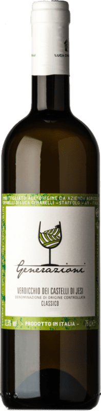 Free Shipping | White wine Luca Cimarelli Generazioni D.O.C. Verdicchio dei Castelli di Jesi Marche Italy Verdicchio 75 cl