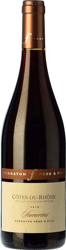 Kostenloser Versand | Rotwein Ferraton Père Samorëns Jung A.O.C. Côtes du Rhône Rhône Frankreich Syrah, Grenache, Cinsault 75 cl