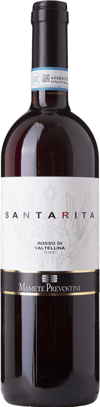 15,95 € | Vin rouge Mamete Prevostini S. Rita D.O.C. Valtellina Rosso Lombardia Italie Nebbiolo 75 cl