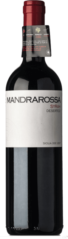 Бесплатная доставка | Красное вино Mandrarossa Desertico D.O.C. Sicilia Сицилия Италия Syrah — Сира 75 cl