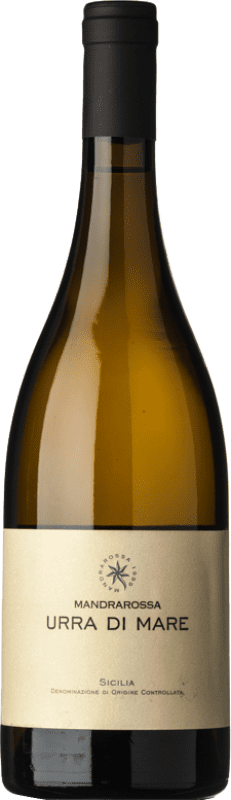 Бесплатная доставка | Белое вино Mandrarossa Urra di Mare D.O.C. Sicilia Сицилия Италия Sauvignon White 75 cl