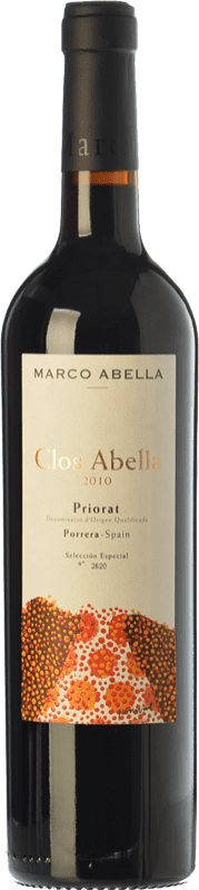 Бесплатная доставка | Красное вино Marco Abella Clos Abella старения D.O.Ca. Priorat Каталония Испания Grenache, Cabernet Sauvignon, Carignan 75 cl