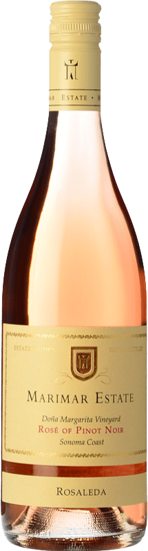 27,95 € | Rosé-Wein Marimar Estate Rosaleda Rosé I.G. Sonoma Coast Sonoma Küste Vereinigte Staaten Pinot Schwarz 75 cl