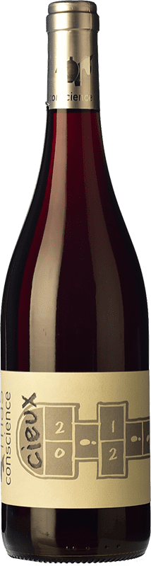 Free Shipping | Red wine Conscience Cieux Oak I.G.P. Vin de Pays Saint Guilhem le Désert Languedoc France Cinsault 75 cl