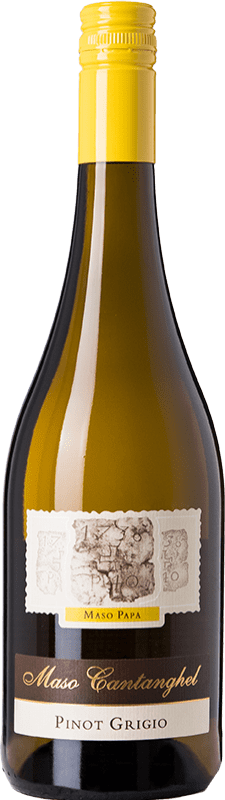 Free Shipping | White wine Cantanghel Maso Papa I.G.T. Vigneti delle Dolomiti Trentino-Alto Adige Italy Pinot Grey 75 cl