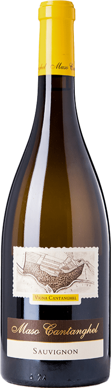 Envoi gratuit | Vin blanc Cantanghel Vigna D.O.C. Trentino Trentin-Haut-Adige Italie Sauvignon 75 cl