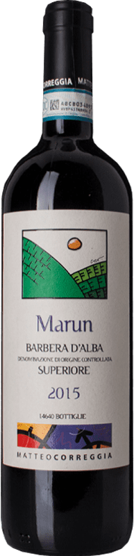 26,95 € | Red wine Matteo Correggia Marun D.O.C. Barbera d'Alba Piemonte Italy Barbera Bottle 75 cl