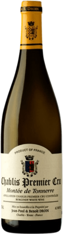 Envio grátis | Vinho branco Jean-Paul & Benoît Droin Montée de Tonnerre A.O.C. Chablis Premier Cru Borgonha França Chardonnay 75 cl