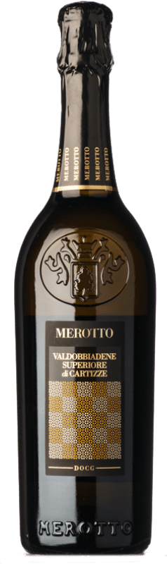 Envio grátis | Espumante branco Merotto Seco D.O.C.G. Prosecco di Valdobbiadene Superiore di Cartizze Vêneto Itália Glera 75 cl