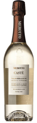 Merotto Extradry Castè Glera Экстра сухой Prosecco di Conegliano-Valdobbiadene 75 cl