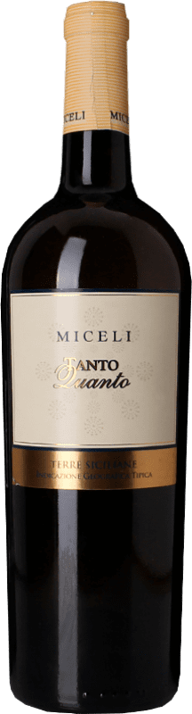 19,95 € | Белое вино Miceli Tanto Quanto I.G.T. Terre Siciliane Сицилия Италия Chardonnay, Grillo 75 cl