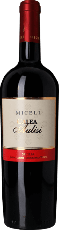 19,95 € | Red wine Miceli Calea Aulisi I.G.T. Terre Siciliane Sicily Italy Nero d'Avola Bottle 75 cl