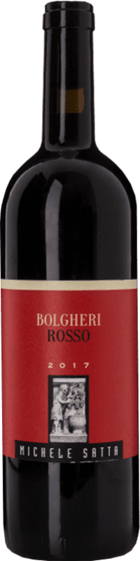 Бесплатная доставка | Красное вино Michele Satta Rosso D.O.C. Bolgheri Тоскана Италия Merlot, Syrah, Cabernet Sauvignon, Sangiovese, Teroldego 75 cl