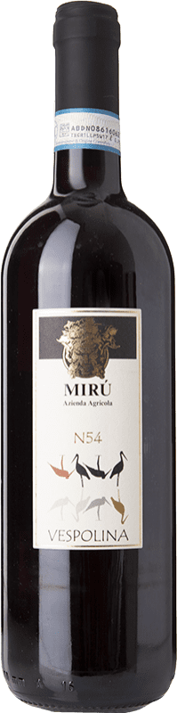 Free Shipping | Red wine Mirù D.O.C. Colline Novaresi  Piemonte Italy Vespolina 75 cl