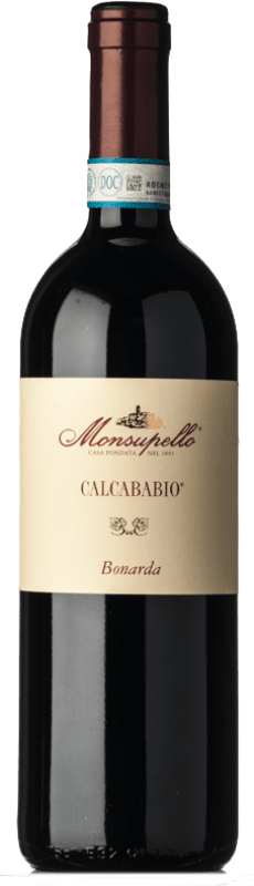 免费送货 | 红酒 Monsupello Bonarda Ferma Calcababio D.O.C. Oltrepò Pavese 伦巴第 意大利 Croatina 75 cl