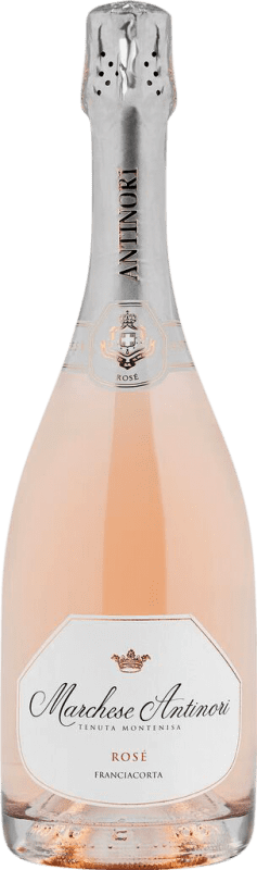 72,95 € Envio grátis | Espumante rosé Montenisa Marchese Antinori Rosé Brut D.O.C.G. Franciacorta