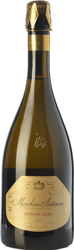 35,95 € Бесплатная доставка | Белое игристое Montenisa Marchese Antinori Donna Cora Satèn брют D.O.C.G. Franciacorta