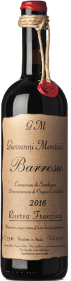 Montisci Barrosu Franziska Cannonau Cannonau di Sardegna Резерв 75 cl