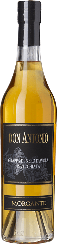38,95 € Free Shipping | Grappa Morgante Don Antonio I.G.T. Grappa Siciliana Medium Bottle 50 cl