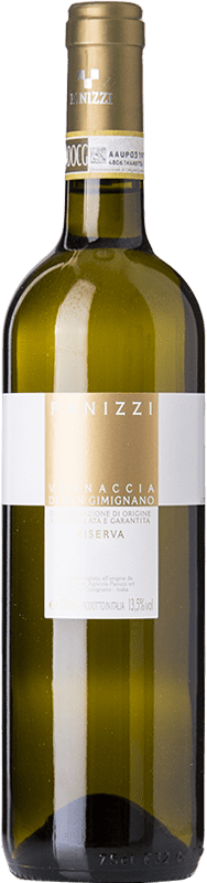 Envoi gratuit | Vin blanc Panizzi Réserve D.O.C.G. Vernaccia di San Gimignano Toscane Italie Vernaccia 75 cl