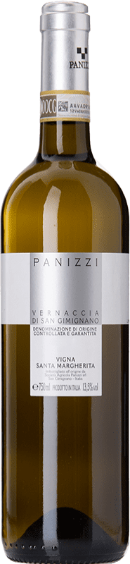 Envoi gratuit | Vin blanc Panizzi Vigna Santa Margherita D.O.C.G. Vernaccia di San Gimignano Toscane Italie Vernaccia 75 cl