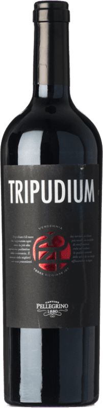 19,95 € | 红酒 Cantine Pellegrino Tripudium I.G.T. Terre Siciliane 西西里岛 意大利 Nero d'Avola 75 cl