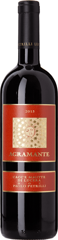 21,95 € Free Shipping | Red wine Paolo Petrilli Agramante D.O.C. Cacc'e Mmitte di Lucera