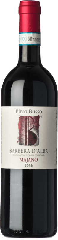 22,95 € 送料無料 | 赤ワイン Piero Busso Majano D.O.C. Barbera d'Alba