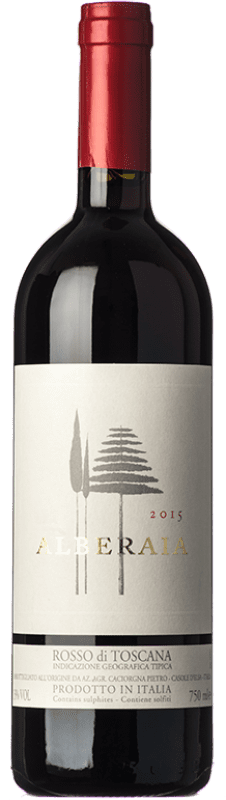 Free Shipping | Red wine Pietro Caciorgna Alberaia I.G.T. Toscana Tuscany Italy Sangiovese 75 cl