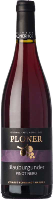 Free Shipping | Red wine Plonerhof D.O.C. Alto Adige Trentino-Alto Adige Italy Pinot Black 75 cl